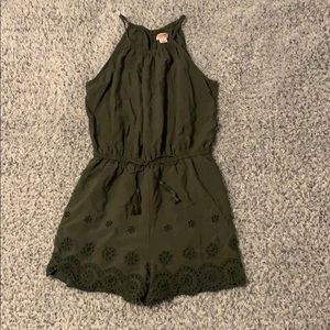 Mossimo High Neck Romper